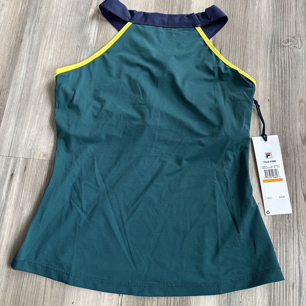 NWT Heritage Halter Tank tennis Pickleball Sports Built In Bra Size S (MSRP $75)